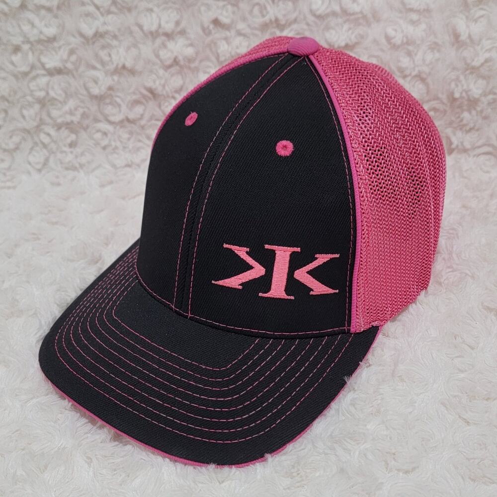 Kustomz Ink Klothing (KIK) Pink and Black Unisex Fitted Hat